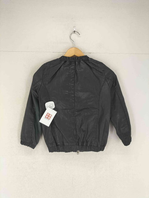 Lotta Love lamb leather ラムレザーダブルジップノーカラージャケット レディース F
