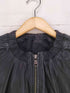 Lotta Love lamb leather ラムレザーダブルジップノーカラージャケット レディース F