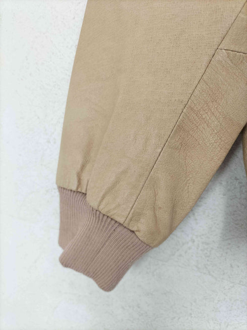 ロペピクニック Rope Picnic pig leather ピッグレザーシングルライダースジャケット レディース 38