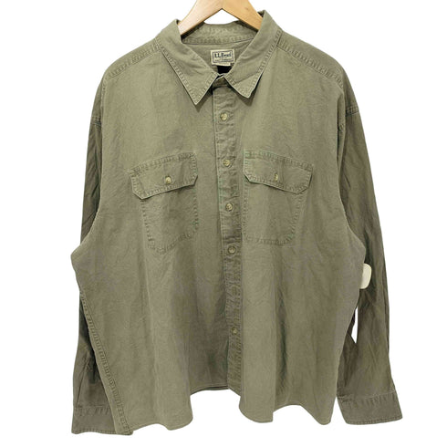 エルエルビーン L.L.Bean ガーメントダイ ワークシャツ メンズ import:XXL