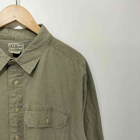 エルエルビーン L.L.Bean ガーメントダイ ワークシャツ メンズ import:XXL