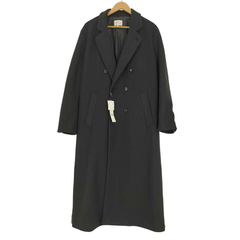 エマクローズ EMMA CLOTHES テックメルトンオーバーロングサイドジップダブルチェスターコート レディース JPN:M