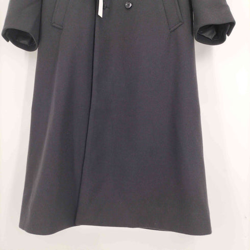 エマクローズ EMMA CLOTHES テックメルトンオーバーロングサイドジップダブルチェスターコート レディース JPN:M