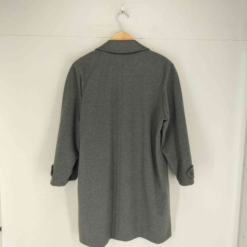 LORITTI pure cashmere カシミヤ100比翼ステンカラーコート メンズ S