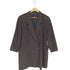 ミファエル pure cashmere カシミヤ100ダブルチェスターコート レディース L