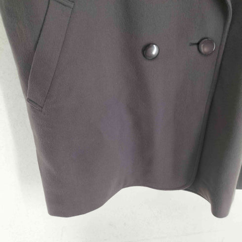 ミファエル pure cashmere カシミヤ100ダブルチェスターコート レディース L