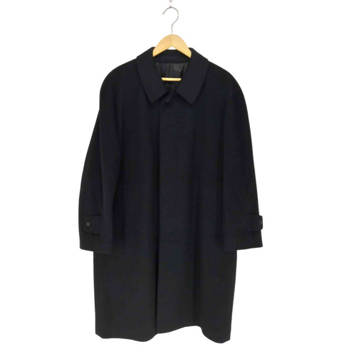 THE BASICS pure cashmere 比翼ステンカラーコート メンズ 165