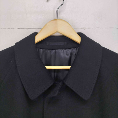 THE BASICS pure cashmere 比翼ステンカラーコート メンズ 165