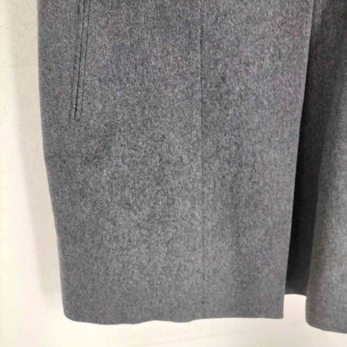 pure cashmere カシミヤ100チェスターコート レディース 9AR