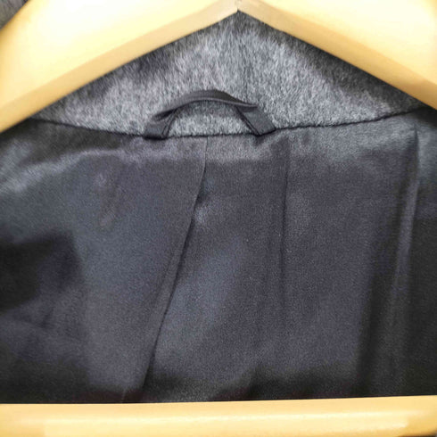 pure cashmere カシミヤ100チェスターコート レディース 9AR