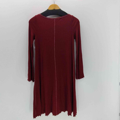 スリードッツ three dots USA製 リブ ニット ストレッチ ワンピース レディース import:S