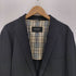 バーバリーブラックレーベル BURBERRY BLACK LABEL 裏地 ノバチェック 背抜き 2B シングル テーラード ジャケット メンズ import:L