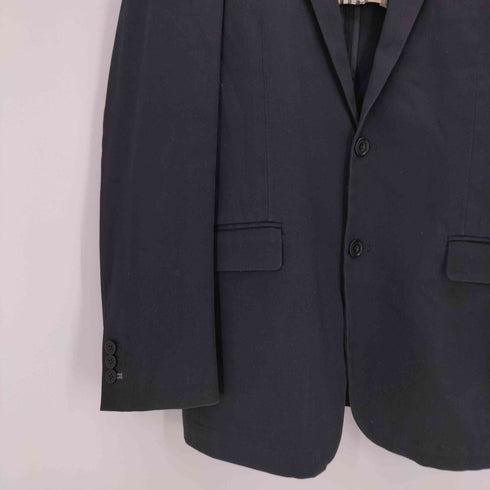 バーバリーブラックレーベル BURBERRY BLACK LABEL 裏地 ノバチェック 背抜き 2B シングル テーラード ジャケット メンズ import:L