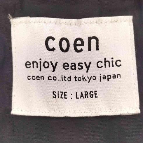 コーエン coen フーデッドロングダウン レディース JPN:L