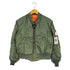 ユーエスエアーフォース U.S. AIR FORCE ALPHA社製 65年会計 60S CONMARジップ MA-1 フライトジャケット メンズ import:S