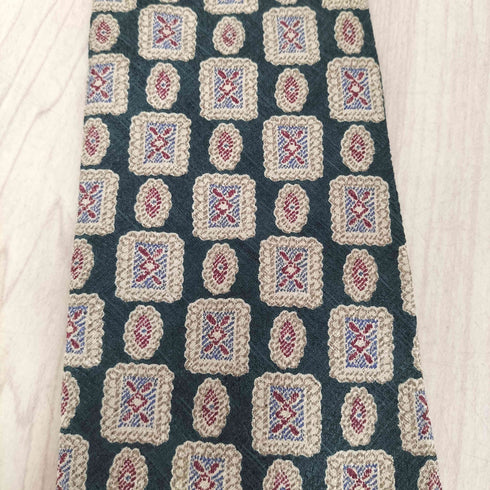 バーバリーズ BURBERRYS 総柄シルクネクタイ メンズ