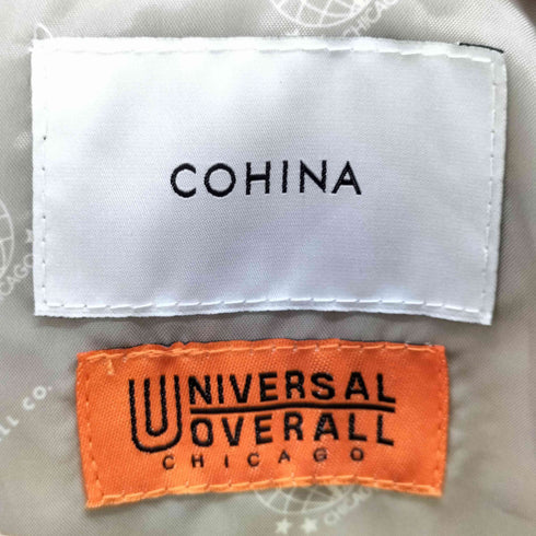 コヒナ COHINA 別注 キルティングジレ レディース regular