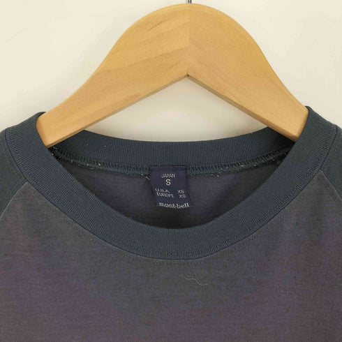 モンベル mont bell 刺繍ロゴ クルーネックTシャツ レディース JPN:S