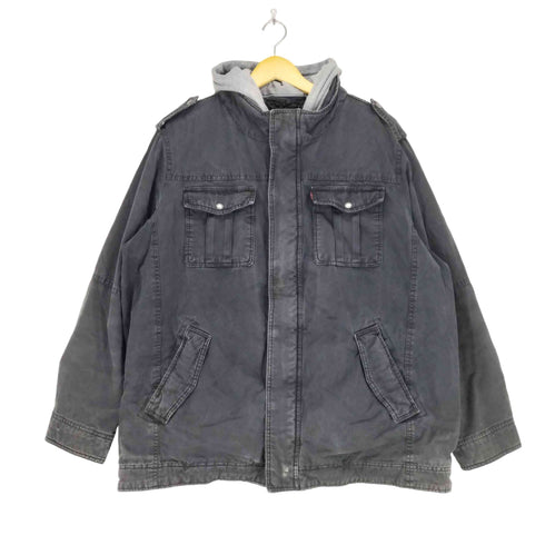 リーバイス Levis 裏ボア フードレイヤード ワークジャケット メンズ