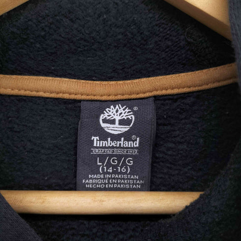 ティンバーランド Timberland ロゴプリント プルオーバーパーカー レディース L 14-16