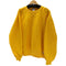 ラッセルアスレチック RUSSELL ATHLETIC USA製 前V 無地 ブランク トレーナー スウェット マスタード 裏起毛 メンズ import:XL