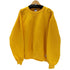 ラッセルアスレチック RUSSELL ATHLETIC USA製 前V 無地 ブランク トレーナー スウェット マスタード 裏起毛 メンズ import:XL