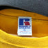 ラッセルアスレチック RUSSELL ATHLETIC USA製 前V 無地 ブランク トレーナー スウェット マスタード 裏起毛 メンズ import:XL