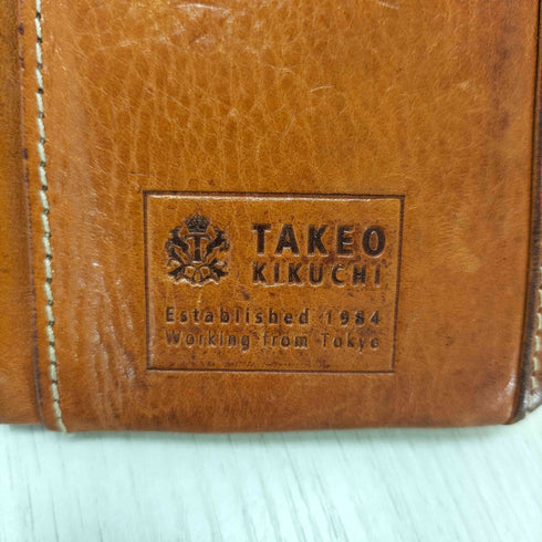 タケオキクチ TAKEO KIKUCHI レザーウォレット メンズ