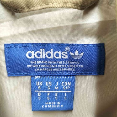 アディダス adidas トレフォイル 刺しゅう スウィングトップ ブルゾン メンズ JPN:S