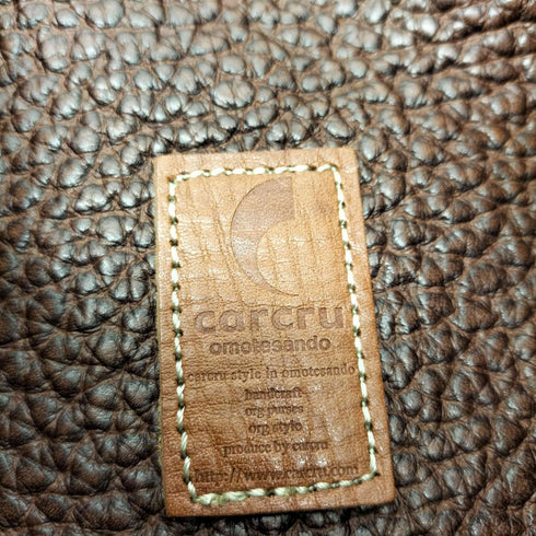 CARCRU レザートートバッグ メンズ