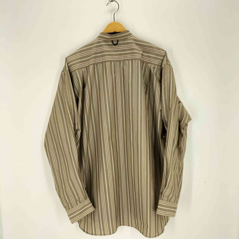 ダイワピアサーティナイン DAIWA PIER39 TECH BAND COLLAR SHIRTS L/S STRIPE メンズ JPN:L