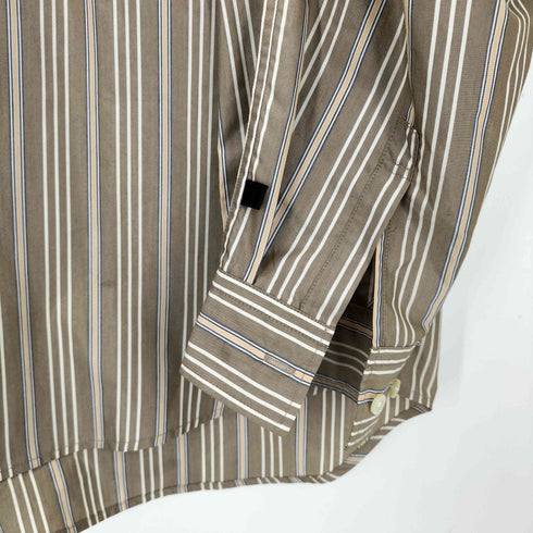 ダイワピアサーティナイン DAIWA PIER39 TECH BAND COLLAR SHIRTS L/S STRIPE メンズ JPN:L