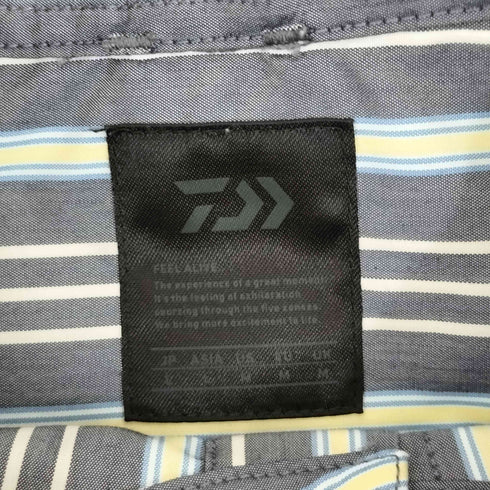 ダイワピアサーティナイン DAIWA PIER39 TECH BUTTON DOWN SHIRTS L/S STRIPE メンズ JPN:L
