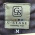 ジーステージ G-Stage ジップアップ フェイクレザー ムートン ボア ジャケット メンズ JPN:M