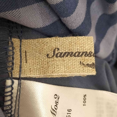 サマンサモスモス samansa Mos2 柄アソートコクーンパンツ レディース JPN:M