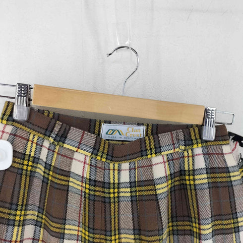 Clan Crest スコットランド製 チェック巻きスカート レディース 96cms