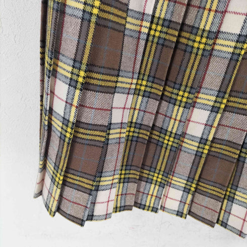 Clan Crest スコットランド製 チェック巻きスカート レディース 96cms