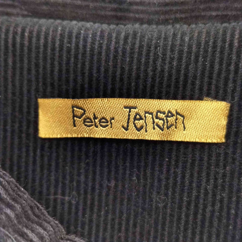 PETER JENSEN ポーランド製 コーデュロイキルティングジャケット レディース S