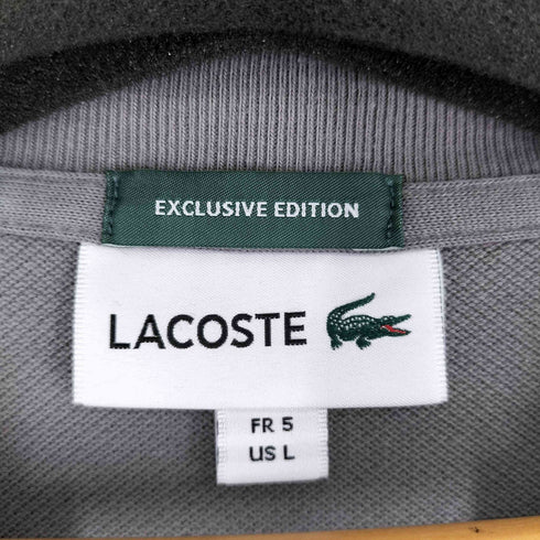 ラコステ LACOSTE ロゴワッペン L/S トップス メンズ import:L