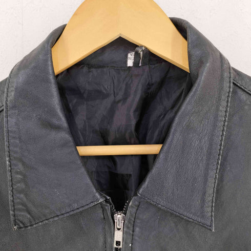 ジップアップ レザー ジャケット メンズ