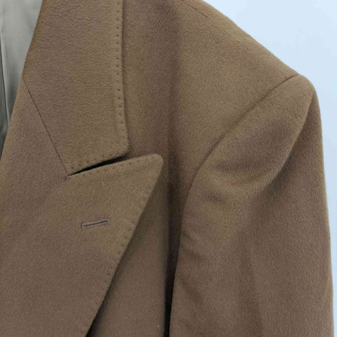 カシミヤ100% ダブルブレストコート メンズ L