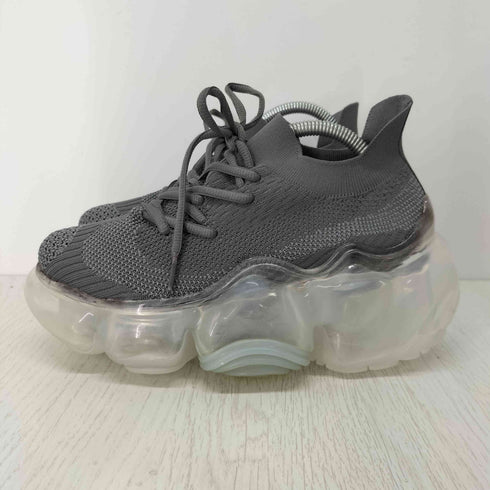 グラウンズ grounds MOOPIE ムーピー charcoal x ice gray sole 厚底 スニーカー レディース 25cm