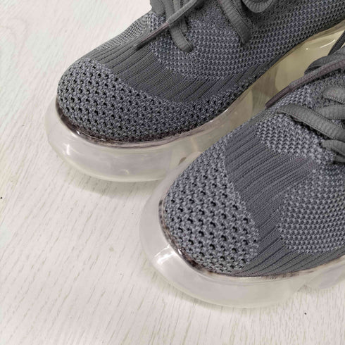 グラウンズ grounds MOOPIE ムーピー charcoal x ice gray sole 厚底 スニーカー レディース 25cm