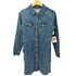 リーバイス Levis FLYNN WESTERN DRESS ウエスタン デニム ワンピース レディース import:M