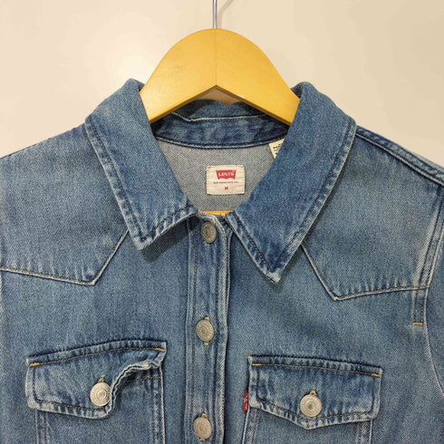 リーバイス Levis FLYNN WESTERN DRESS ウエスタン デニム ワンピース レディース import:M