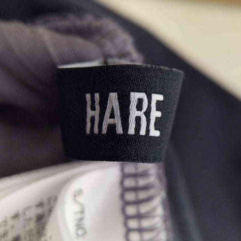 ハレ HARE ベルベットプリーツワイドパンツ メンズ FREE