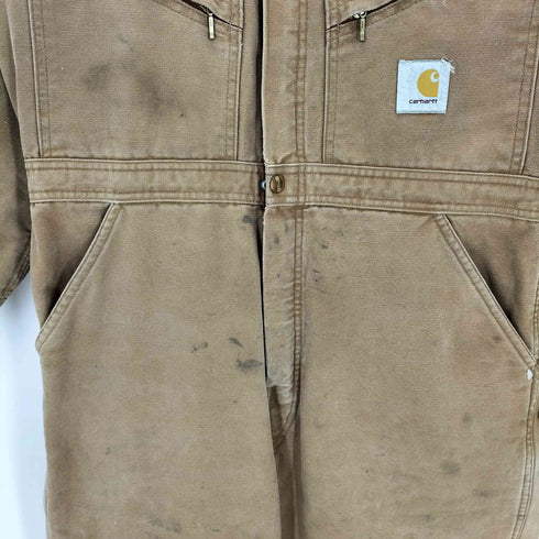 カーハート Carhartt 裏地キルティング ダックオールインワン メンズ