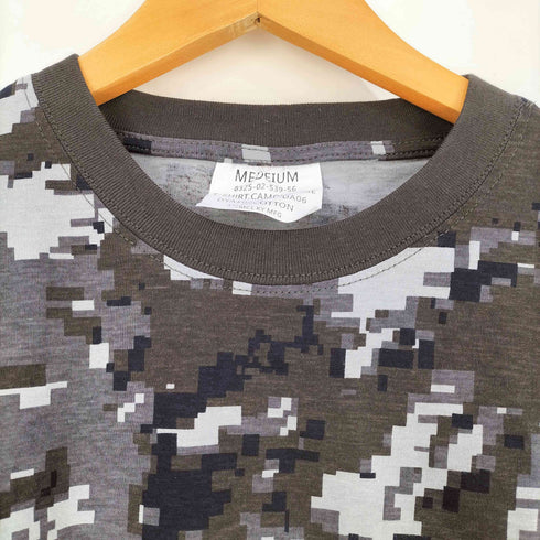 ワイエムシーエルケーワイ YMCLKY 2015年製 CAMOUFLAGE T‐SHIRT カモ柄 クルーネック Tシャツ メンズ import:M