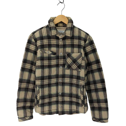 ノンネイティブ nonnative マドラスチェック ウール シャツ ダウン ジャケット メンズ JPN:1