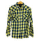 ブルーブルー BLUE BLUE INDIGO DYE フラップポケット チェック ネル ウエスタン シャツ メンズ 2